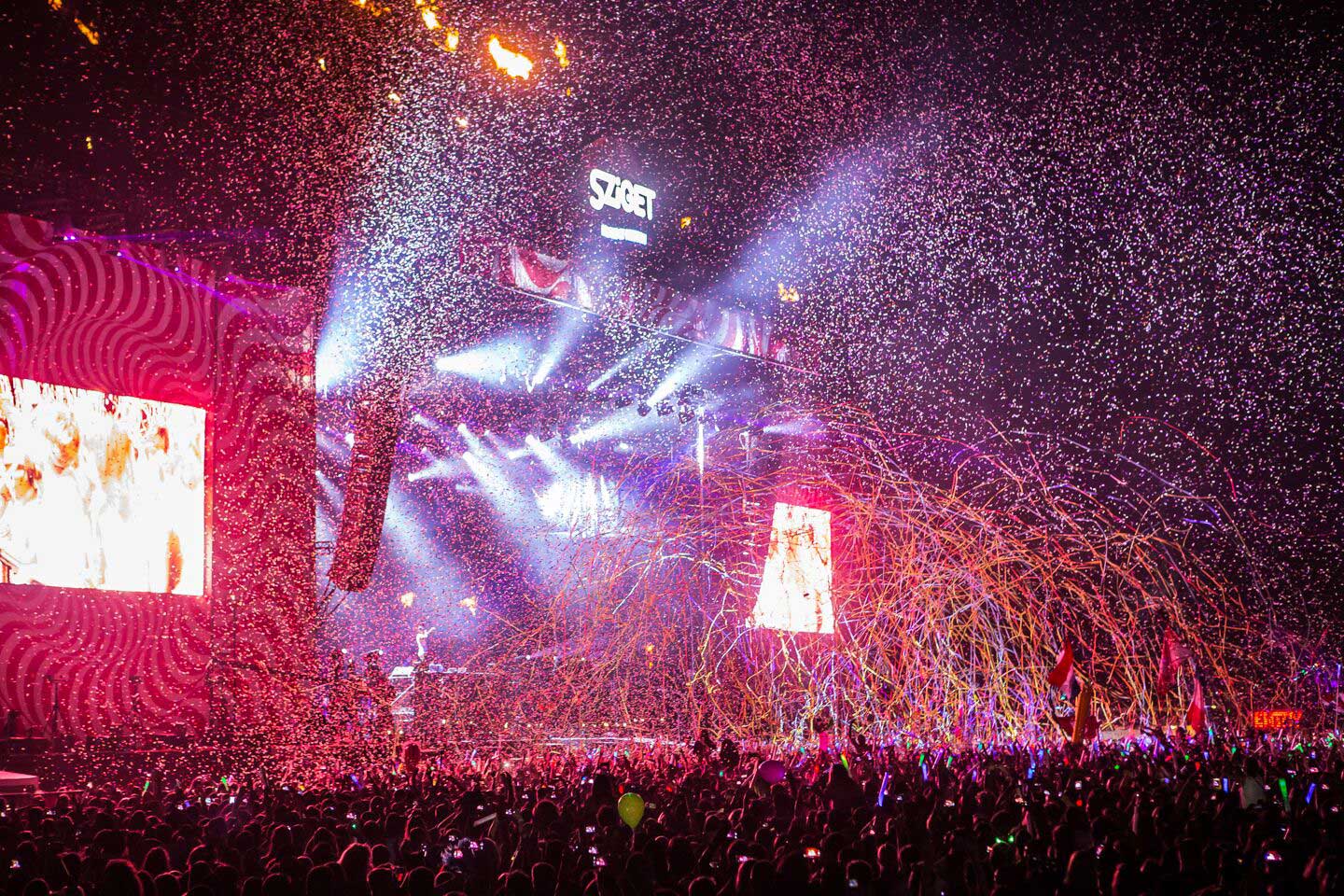 sziget festival stage